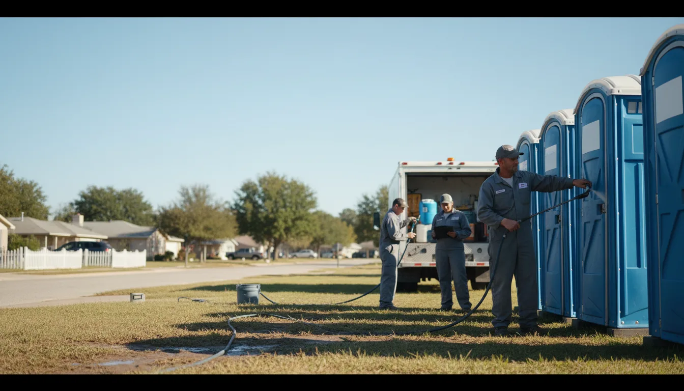 Long-Term Portable Toilet Rental in Hallam, NE near me